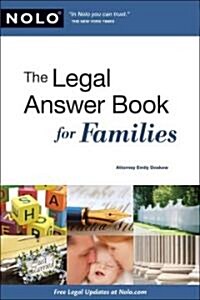 The Legal Answer Book for Families (Paperback)