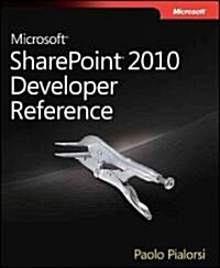 [중고] Microsoft Sharepoint 2010 Developer Reference (Paperback)