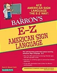 [중고] Barron‘s E-Z American Sign Language (Paperback, 3)