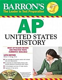 [중고] Barron‘s AP United States History [With CDROM] (Paperback)