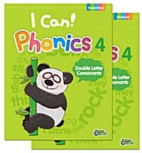 I Can! Phonics 4 세트 - 전2권 (Student Book + Workbook)