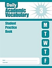 [Evan-Moor] Daily Academic Vocabulary 3 : Student Book (Paperback)