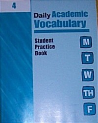 [Evan-Moor] Daily Academic Vocabulary 4 : Student Book (Paperback)