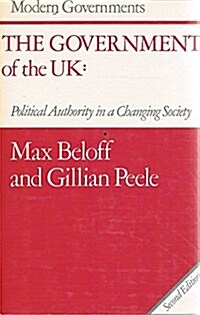 The Government of the Uk (Hardcover, 2nd, Subsequent)