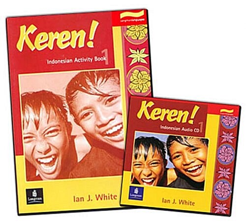 Keren! Indonesian Course Book 1 (Paperback, CD-ROM, ACT)