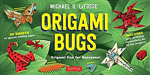 Origami Bugs Kit: Origami Fun for Everyone!: Kit with 2 Origami Books, 20 Fun Projects and 98 Origami Papers: Great for Both Kids and Ad (Other, Edition, Book a)