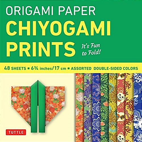 Origami Paper - Chiyogami Prints - 6 3/4 - 48 Sheets: Tuttle Origami Paper: High-Quality Double-Sided Origami Sheets Printed with 8 Different Pattern (Other, Origami Paper)