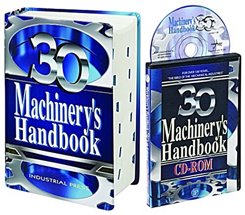 Machinerys Handbook, Large Print & CD-ROM Set [With CD-ROM] (Hardcover, 30)