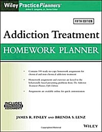 Addiction Treatment Homework Planner (Paperback, 5)