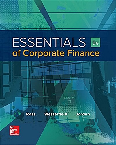 [중고] Essentials of Corporate Finance (Hardcover, 9)