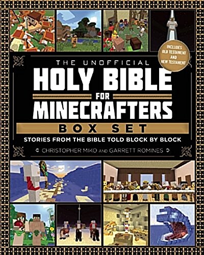 The Unofficial Holy Bible for Minecrafters Box Set: Stories from the Bible Told Block by Block (Hardcover)