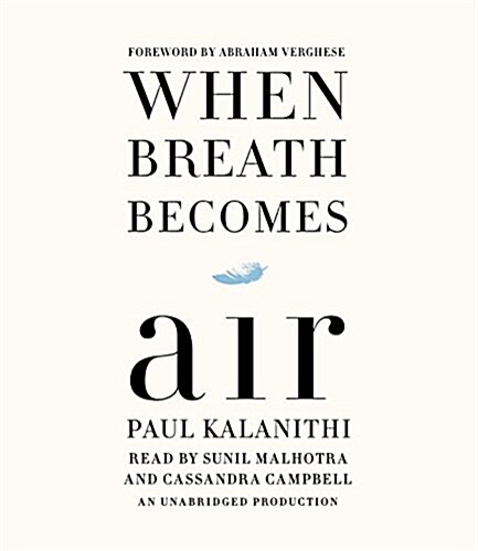 [중고] When Breath Becomes Air (Audio CD, Unabridged)