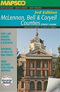 McLennan, Bell & Coryell Counties Street Guide (Hardcover)