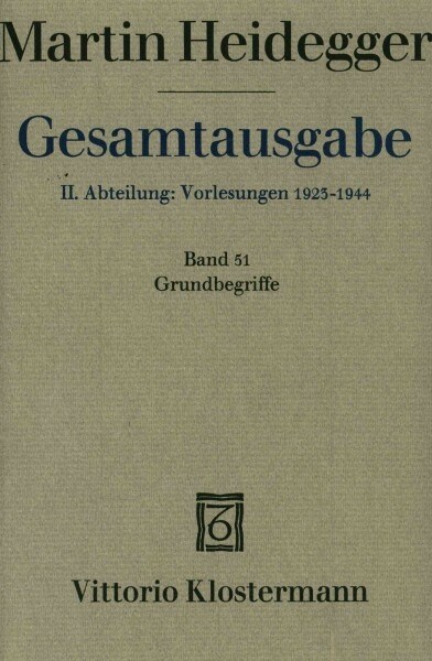 Martin Heidegger, Grundbegriffe (Paperback, 2)
