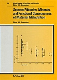 Selected Vitamins, Minerals, and Functional Consequences of Maternal Malnutrition (Hardcover)