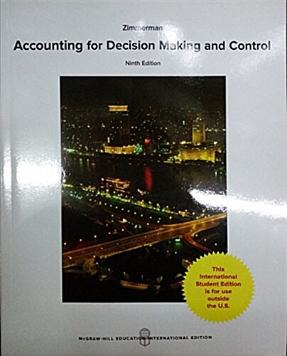 [중고] Accounting for Decision Making and Control (Paperback, 9 Rev ed)