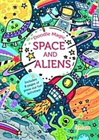 Doodle Magic Space and Aliens (Paperback)