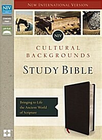 NIV, Cultural Backgrounds Study Bible, Indexed, Bonded Leather: Bringing to Life the Ancient World of Scripture (Bonded Leather)