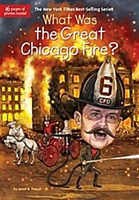 [중고] What Was the Great Chicago Fire? (Paperback)