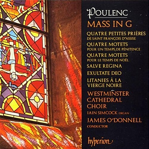 [수입] Poulenc : Mass in G - cda66664