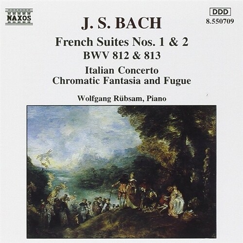 [수입] 바흐 : 프랑스 모음곡 1, 2번 / 이탈리아 협주곡 BWV971 외