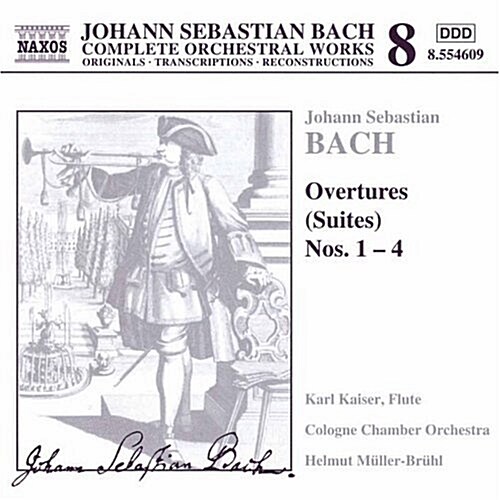 [수입] J.S. Bach : Complete Orch Works Vol.8 - Suites Nos.1-4