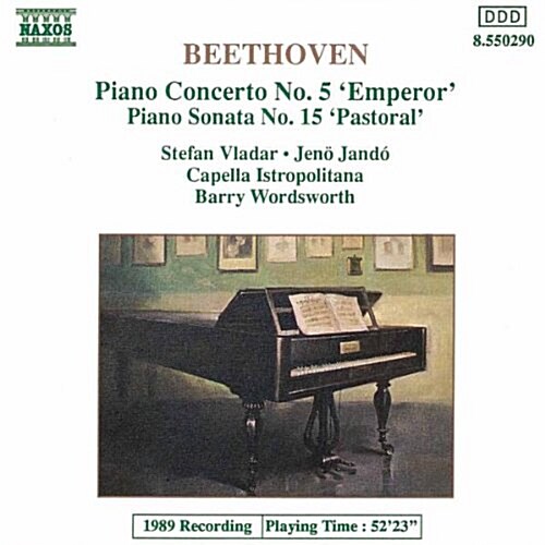 [수입] Beethoven : Piano Concerto No. 5, Pastoral Sonata