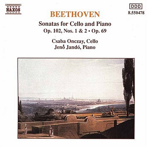 [수입] Beethoven : Cello Sonatas Op. 69 & 102, Nos. 1 - 2