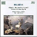 [중고] Brahms : Sonatas For Clarinet & Piano