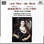 [수입] Holborne, Robinson : Lute Music - Pavans & Galliards