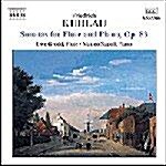 [중고] Kuhlau : Sonatas For Flute & Piano Op.83