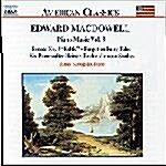 [수입] Macdowell: Piano Music, Vol. 3