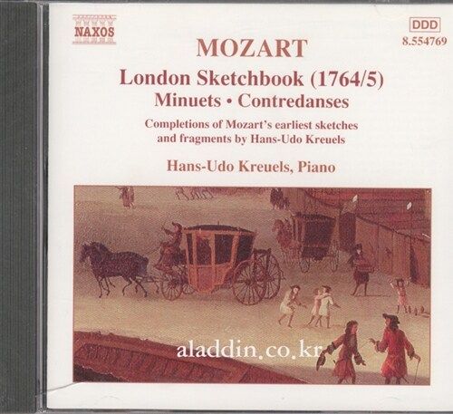 [수입] Mozart : London Sketchbook