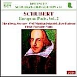 [중고] Schubert : Lied Edition Vol.14 (European Poets Vol.2)