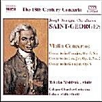 [수입] Saint-Georges : Violin Concertos Vol.1