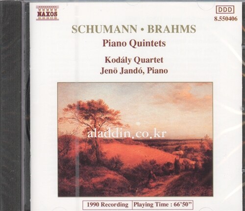 [수입] Brahms & Schumann : Piano Quintets