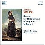 [중고] Soler : Sonatas For Harpsichord (Complete) Vol. 1