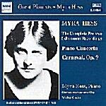 [수입] Hess - Schumann : Piano Concerto, Carnaval Op.9 (Great Pianists)