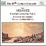 [수입] Stamitz : Clarinet Concertos Vol. 2