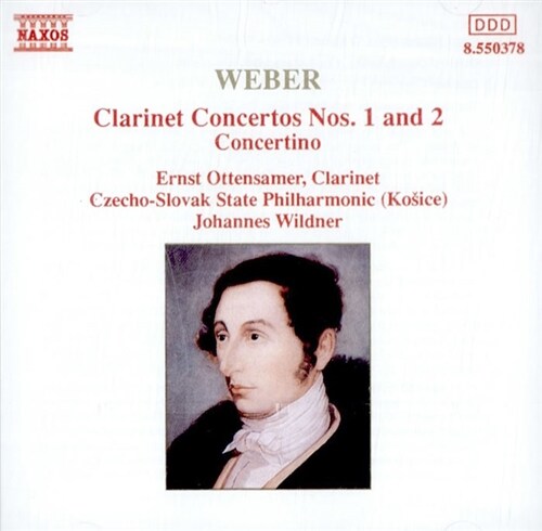 [중고] [수입] Weber : Clarinet Concertos Nos. 1 & 2