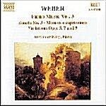 [중고] Weber : Piano Music Vol. 3