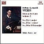 [중고] Weiss : Sonatas For Lute Vol. 2