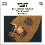 [중고] Weiss : Sonatas For Lute Vol. 5