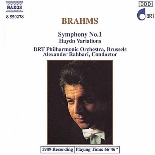 [수입] Brahms : Symphony No. 1, Haydn Variations