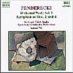 [수입] Penderecki : Symphonies Nos. 2 & 4