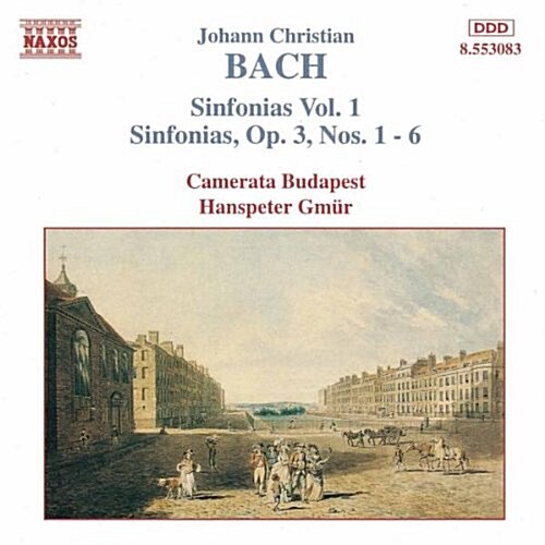 [수입] J.C. Bach : Sinfonias Vol. 1