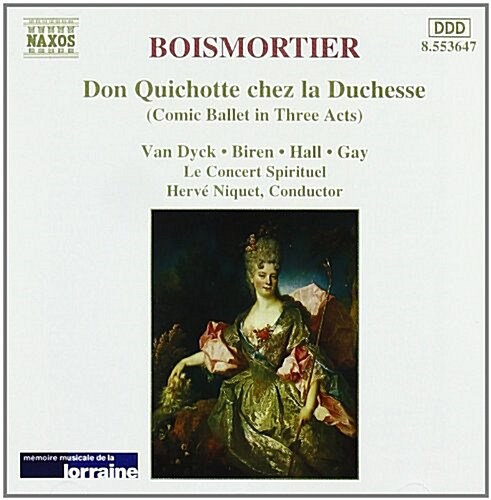 [수입] Boismortier : Don Quichotte Chez La Duchesse