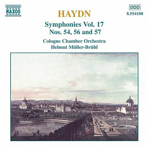 [수입] Haydn : Symphonies, Vol.17 (Nos. 54, 56 & 57)