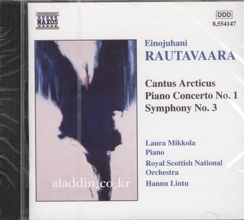 [수입] 라우타바라 : 칸투스 아르크티쿠스 Op.6, 피아노 협주곡 1번 & 교향곡 3번