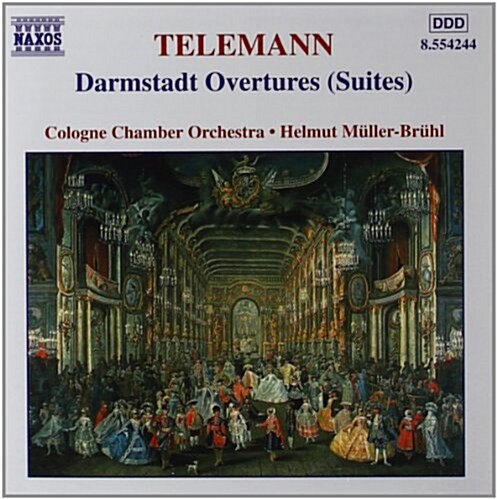 [수입] Telemann : Darmstadter Overtures, Suites